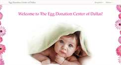 Desktop Screenshot of eggdonorcenter.com